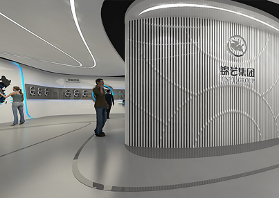 錦藝集團智慧科技文化展廳設(shè)計